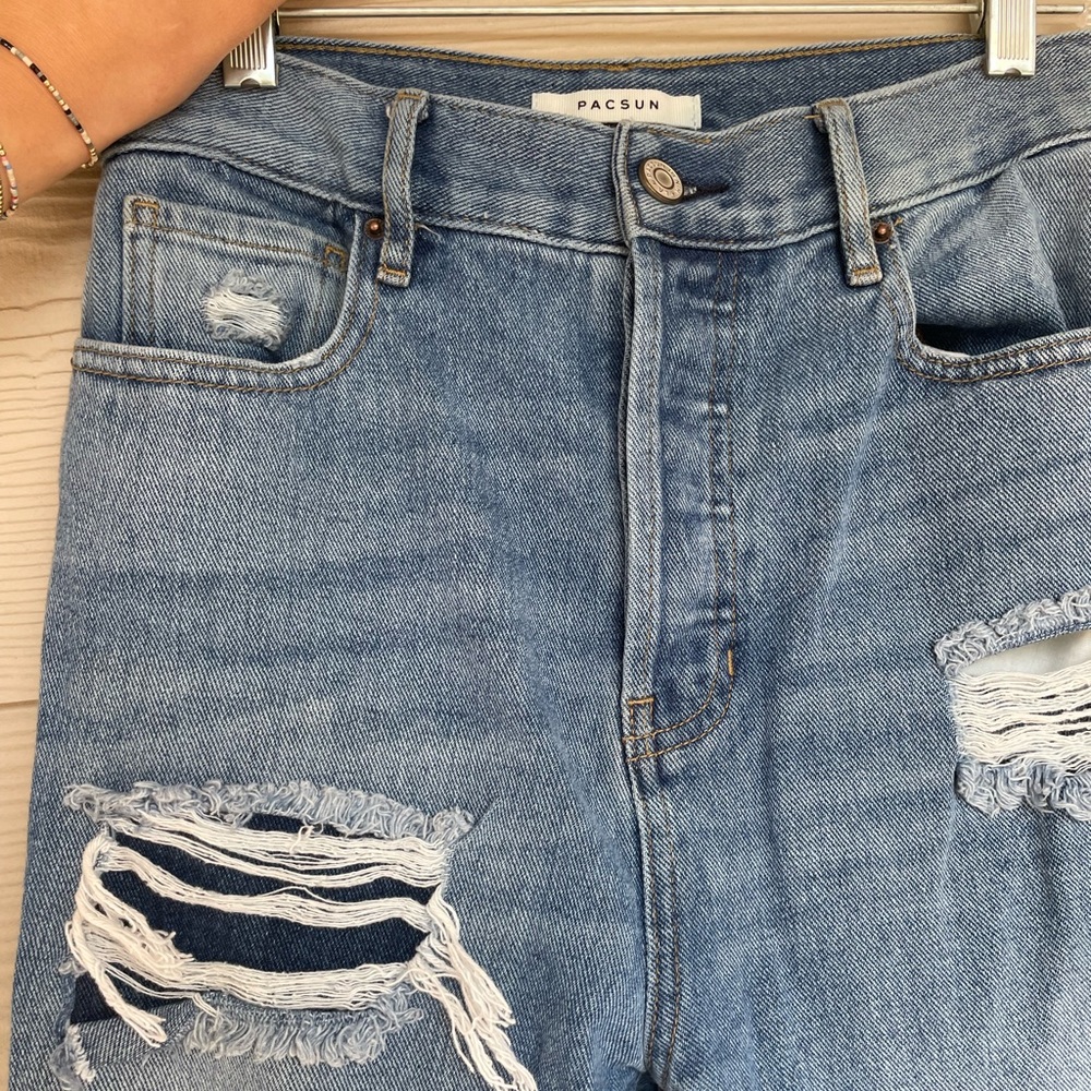 pacsun dad/mom high rise jeans
